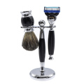 Fashionable Polish Round Beard Brush Man Beard Grooming Tool